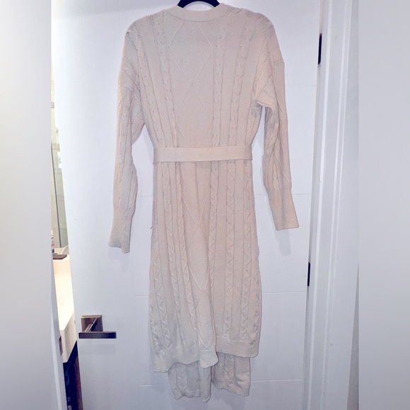 SHEIN cable knit sweater dress and cardigan - Picture 6 of 10
